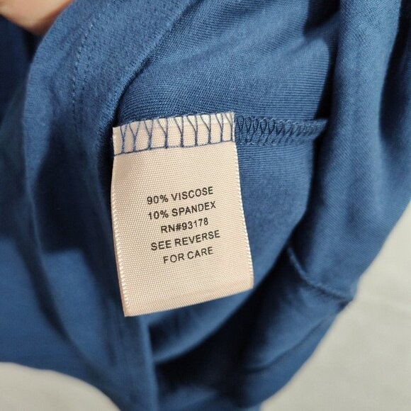 Philosophy Sleeveless V-neck Midi Sheath Bodycon Dress Women Size S Blue - Picture 5 of 6